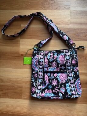 Vera Bradley NWT Hipster Alpine Floral Crossbody Purse Discontinued Retired